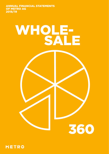 Thumbnail Metro AG
 Financial Statement 2018-2019