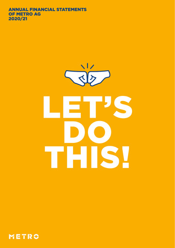 Thumbnail Metro AG
 Financial Statement 2020-2021