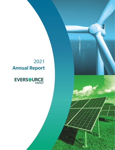 Thumbnail Eversource Energy Annual Report 2021