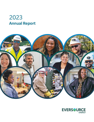 Thumbnail Eversource Energy Annual Report 2023