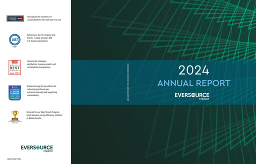 Thumbnail Eversource Energy Annual Report 2024