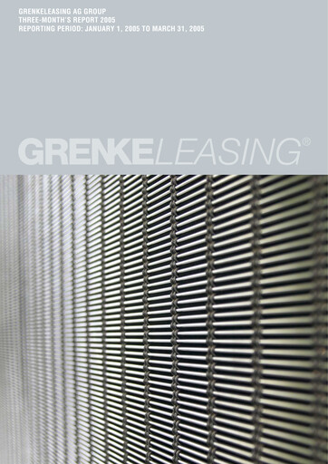 Thumbnail Grenke Quarterly Report 2005-q1