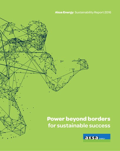 Thumbnail Aksa Energy Sustainability Report 2016
