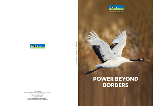 Thumbnail Aksa Energy Sustainability Report 2020