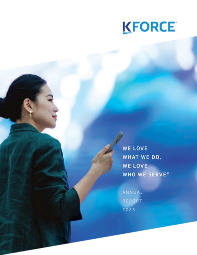 Thumbnail Kforce Annual Report 2025