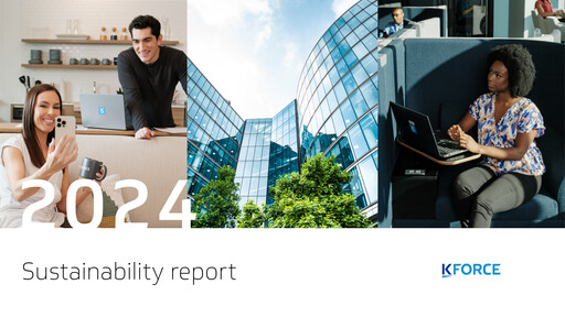Thumbnail Kforce Sustainability Report 2024