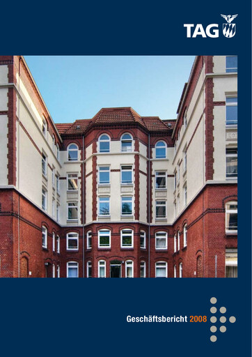 Miniature TAG Immobilien
 Rapport annuel 2008