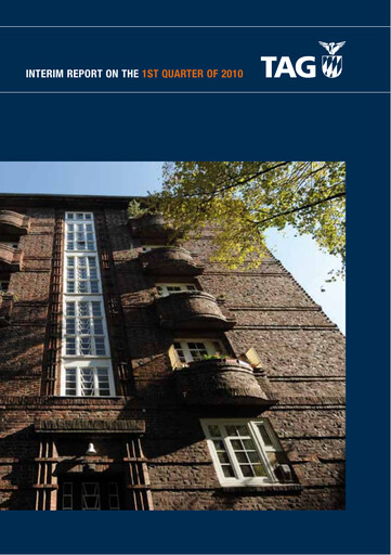 Thumbnail TAG Immobilien
 Quarterly Report 2010-q1