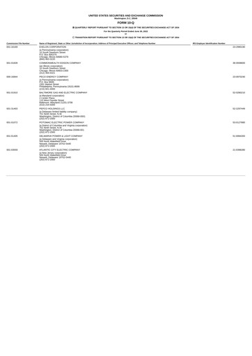 Thumbnail Exelon Corporation Quarterly Report 2022-q2