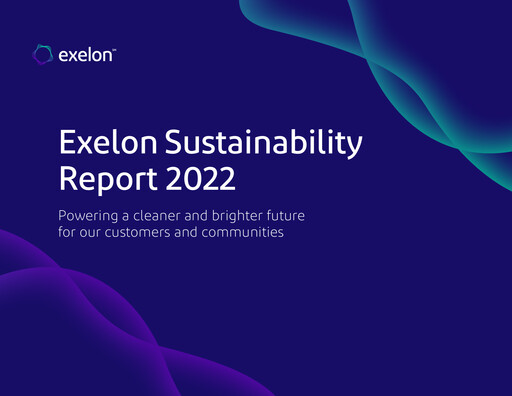 Thumbnail Exelon Corporation Sustainability Report 2022