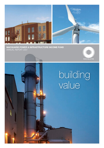 Thumbnail Capstone Infrastructure Annual Report 2007