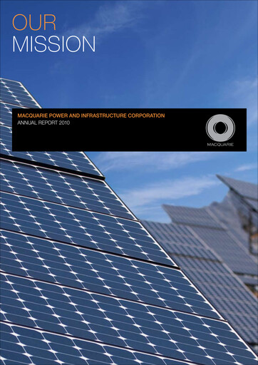 Thumbnail Capstone Infrastructure Annual Report 2010