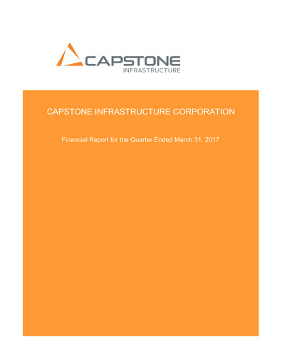 Thumbnail Capstone Infrastructure Quarterly Report 2017-q1