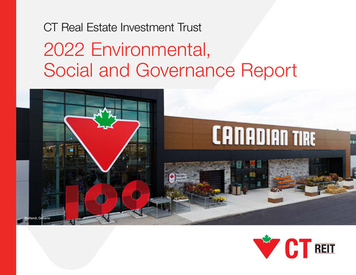 Thumbnail CT REIT ESG Report 2022