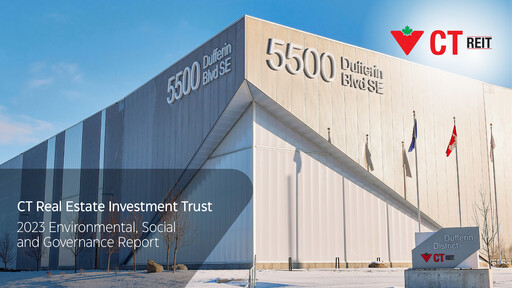 Thumbnail CT REIT ESG Report 2023
