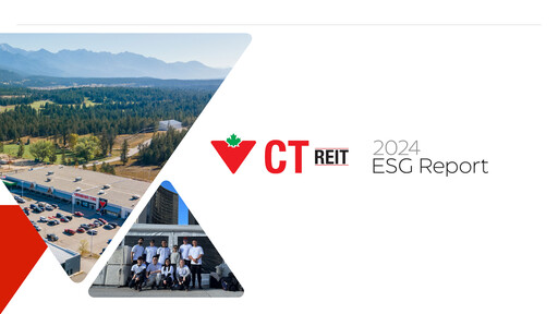 Thumbnail CT REIT ESG Report 2024