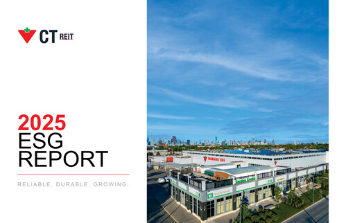 Thumbnail CT REIT ESG Report 2025