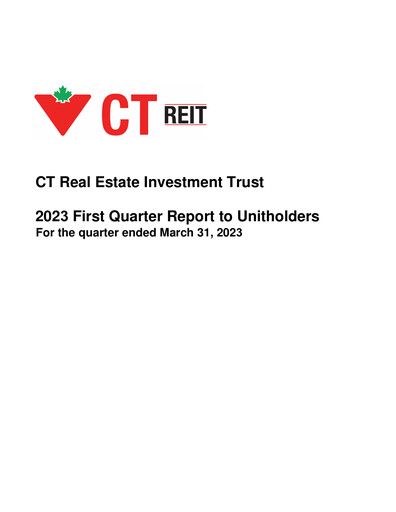 Thumbnail CT REIT Quarterly Report 2023-q1
