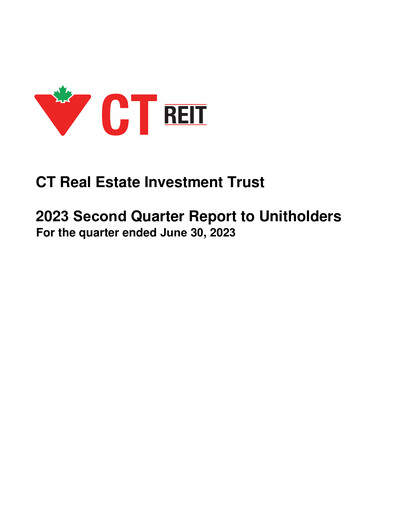 Thumbnail CT REIT Quarterly Report 2023-q2