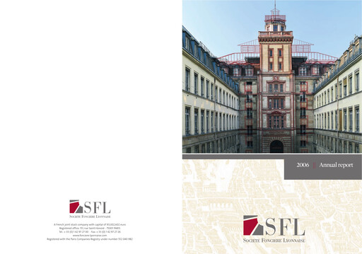 Thumbnail Société Foncière Lyonnaise Annual Report 2006