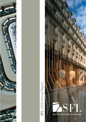Thumbnail Société Foncière Lyonnaise Annual Report 2009