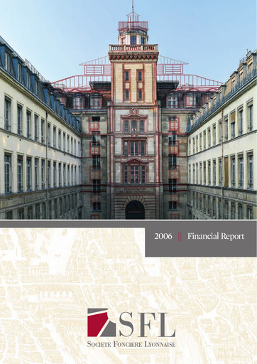 Thumbnail Société Foncière Lyonnaise Financial Report 2006