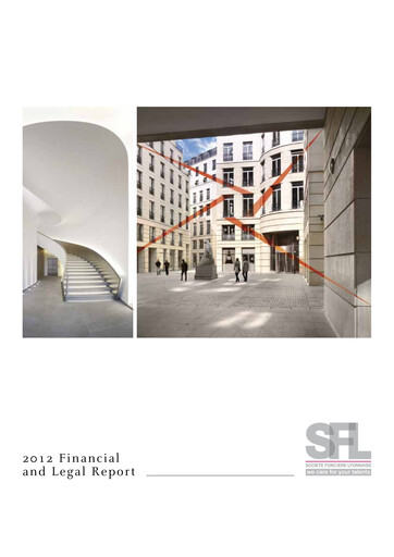 Thumbnail Société Foncière Lyonnaise Financial Report 2012