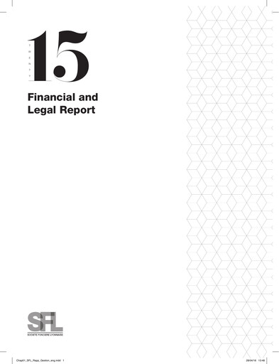 Thumbnail Société Foncière Lyonnaise Financial Report 2015