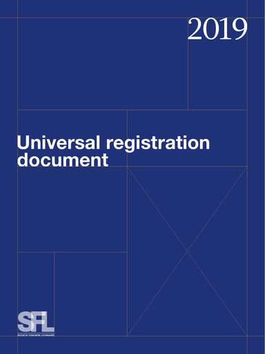 Miniature Société Foncière Lyonnaise Document d'enregistrement universel 2019