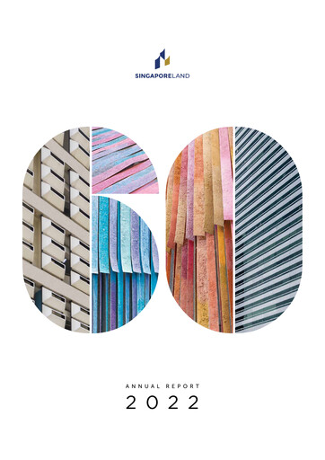 Thumbnail Singapore Land Annual Report 2022