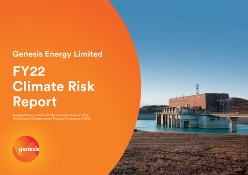 Thumbnail Genesis Energy ESG Report 2022