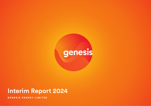 Thumbnail Genesis Energy Half-year Report 2024-h1