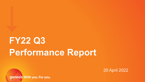 Thumbnail Genesis Energy Quarterly Report 2022-q3