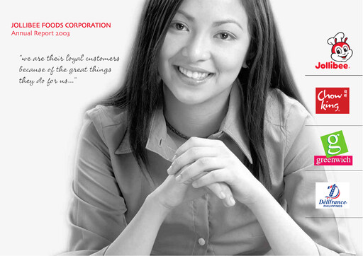Thumbnail Jollibee Annual Report 2003