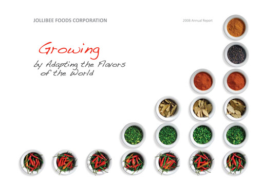 Thumbnail Jollibee Annual Report 2008