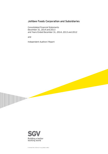 Thumbnail Jollibee Financial Statement 2014