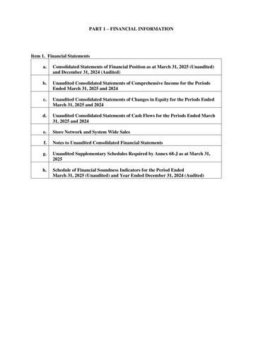 Thumbnail Jollibee Quarterly Report 2025-q1