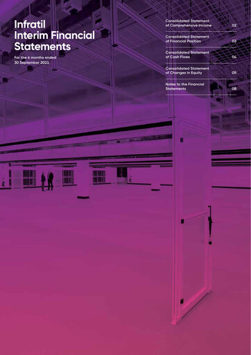 Thumbnail Infratil
 Financial Statement 2021-h1