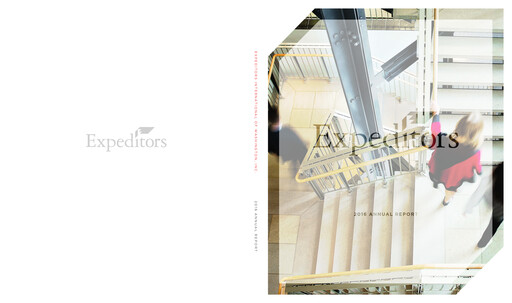 Thumbnail Expeditors International Annual Report 2016