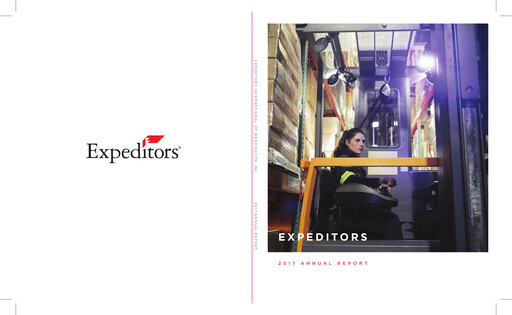 Thumbnail Expeditors International Annual Report 2017