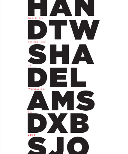 Thumbnail Expeditors International Annual Report 2018