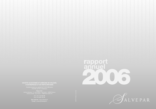 Thumbnail Tikehau Capital
 Annual Report 2006