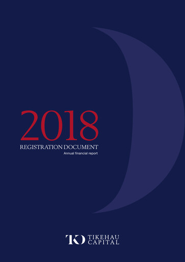 Vorschaubild Tikehau Capital
 Universelles Registrierungsdokument 2018
