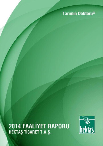 Vorschaubild Hektaş
 Jahresbericht 2014