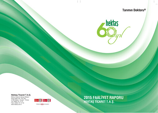 Vorschaubild Hektaş
 Jahresbericht 2015