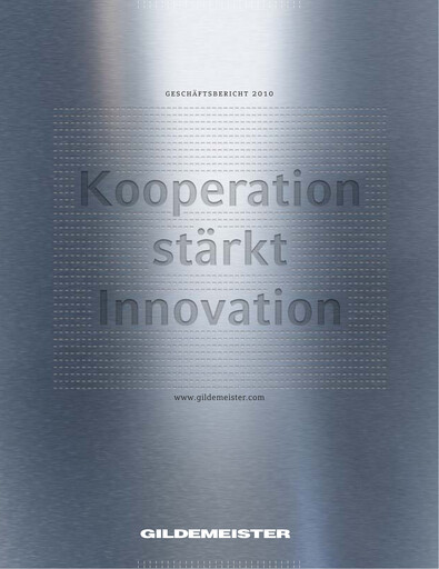 Vorschaubild DMG Mori Aktiengesellschaft Jahresbericht 2010