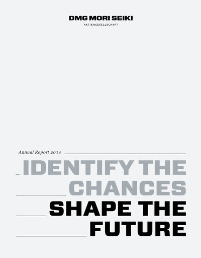 Vorschaubild DMG Mori Aktiengesellschaft Jahresbericht 2014