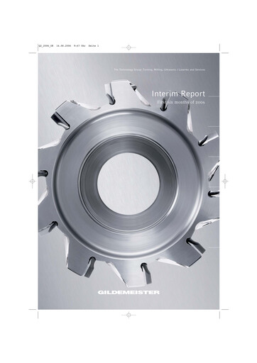 Thumbnail DMG Mori Aktiengesellschaft Financial Report 2006-h1