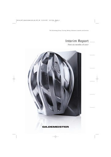 Thumbnail DMG Mori Aktiengesellschaft Financial Report 2007-h1