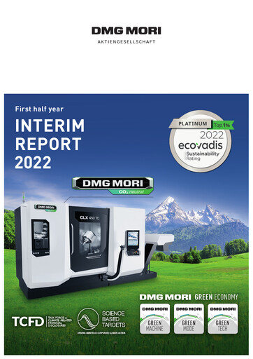 Thumbnail DMG Mori Aktiengesellschaft Financial Report 2022-h1